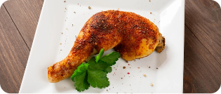 Chicken recipe image.